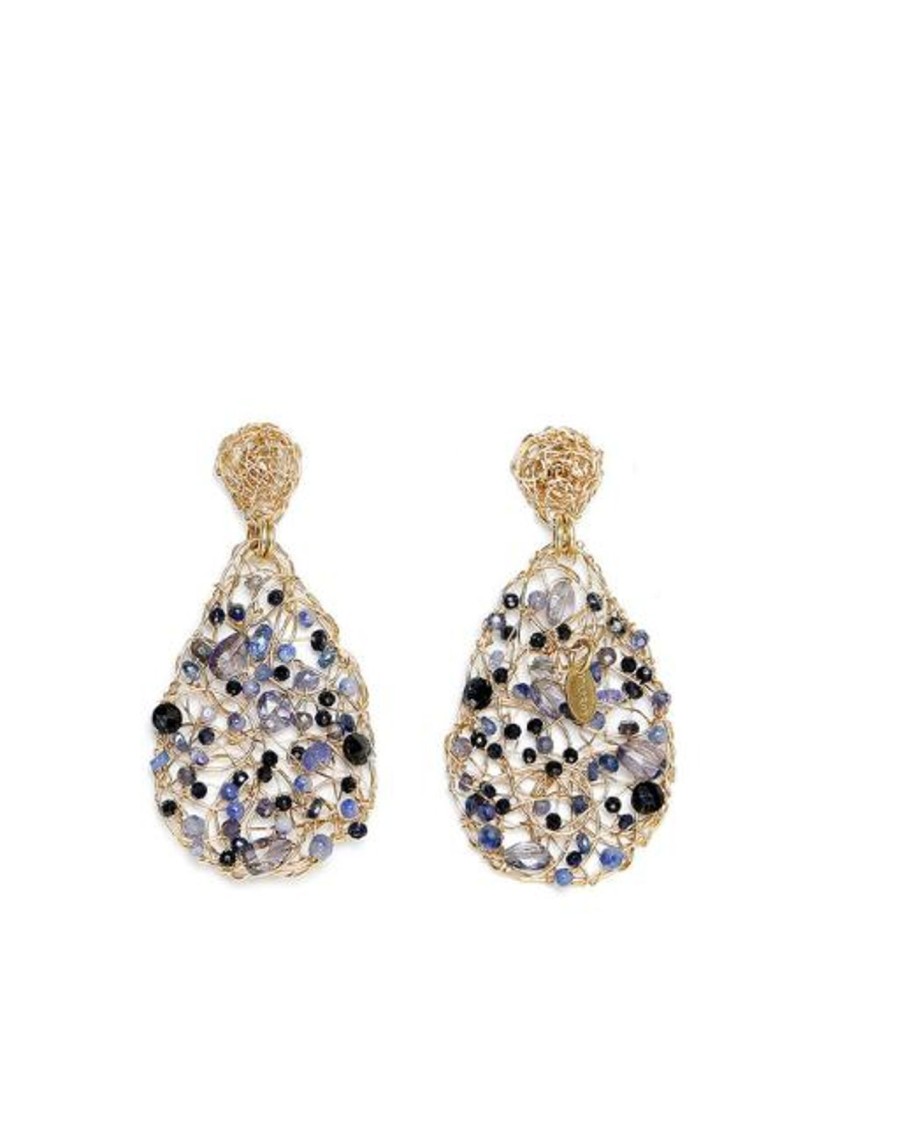 Women TARBAY Earrings | Gota Button Dangle Earrings (40Mm)