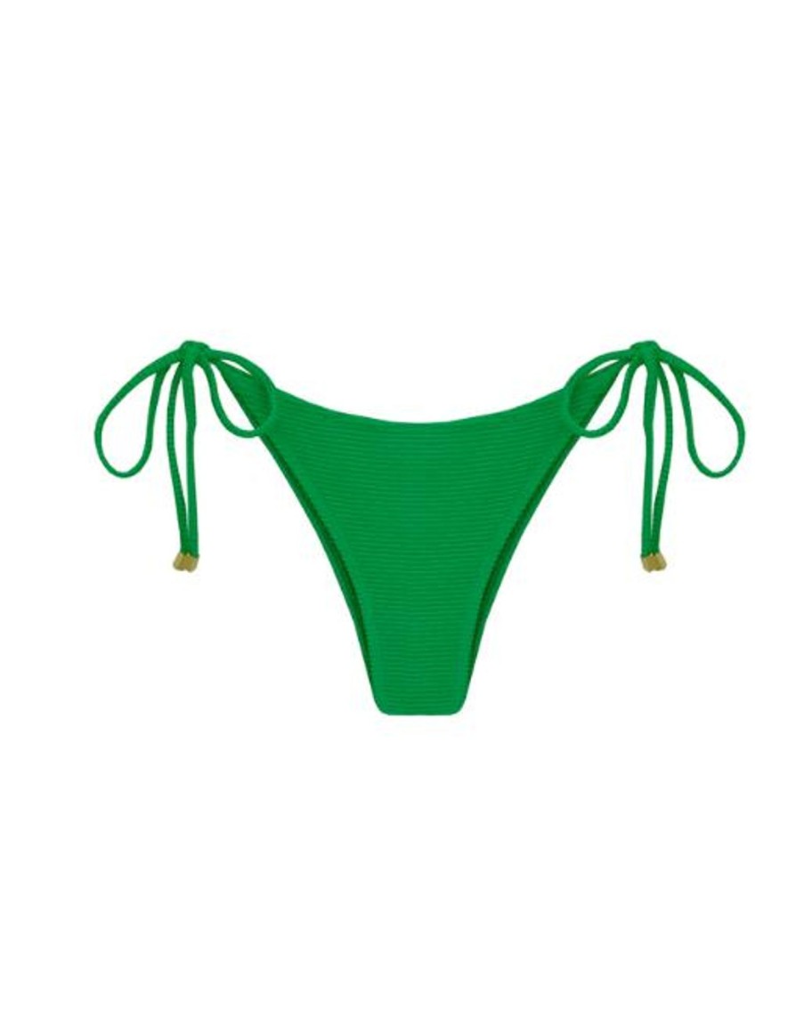 Women Ostra Two Piece | Bottom Triangle Emeral Green