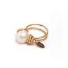 Women TARBAY Rings | Solitaire Ring #1 (10Mm)-Pearl & Yellow Gold