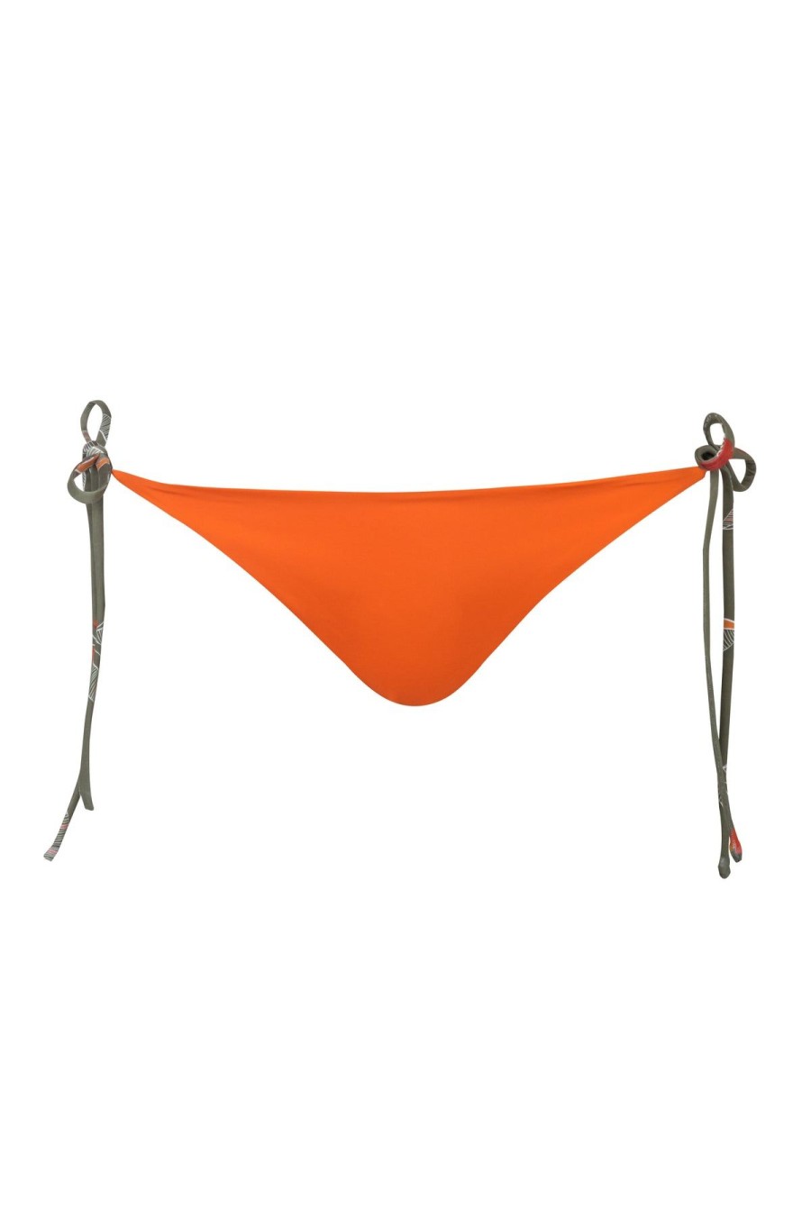 Women Juan de Dios Two Piece | Brazil Bottom Olive Chontaduro/Orange