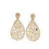 Women TARBAY Earrings | Gota Button Dangle Earrings (70Mm)