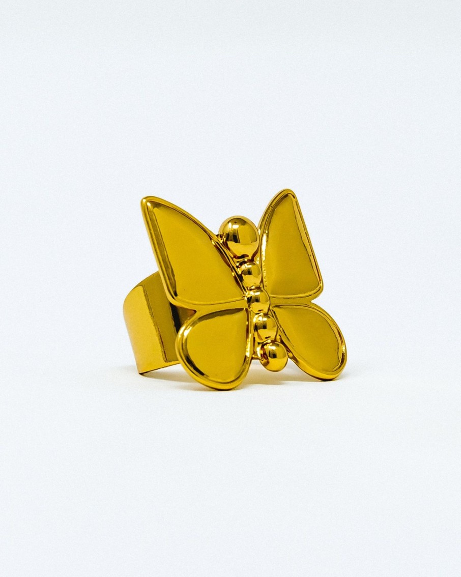 Women Vanessa Arcila Rings | Mariposa Gold Ring