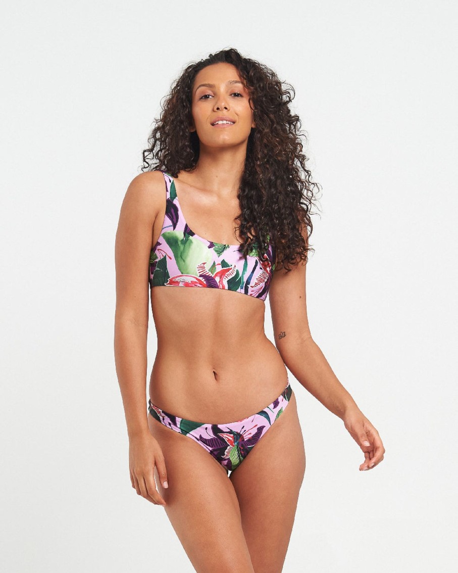 Women Sigal Two Piece | Hawaiia Lily Bikini Bottom