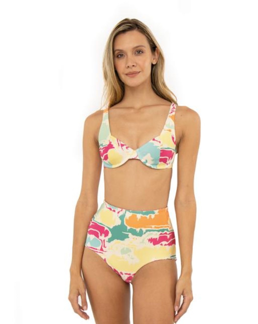 Women Smeralda Two Piece | High Waist Taylor Vinca Bikini Bottom