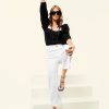 Women Renata Lozano Pants & Shorts | Adriano Jean White