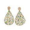 Women TARBAY Earrings | Gota Button Dangle Earrings (70Mm)