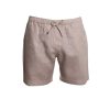 Men Crasqi | Capri Linen Bermudas-Beige