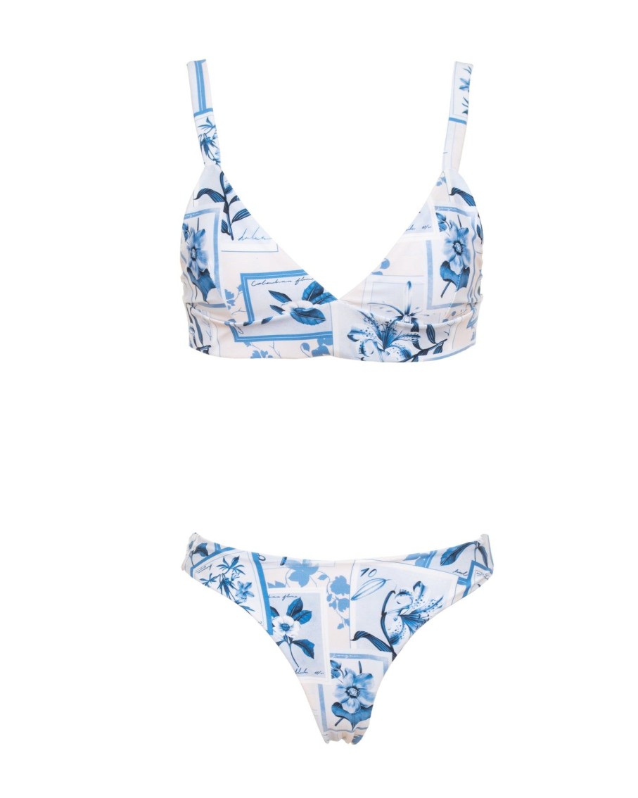 Women Encantadore Two Piece | Ali Stampa Bikini Bottom