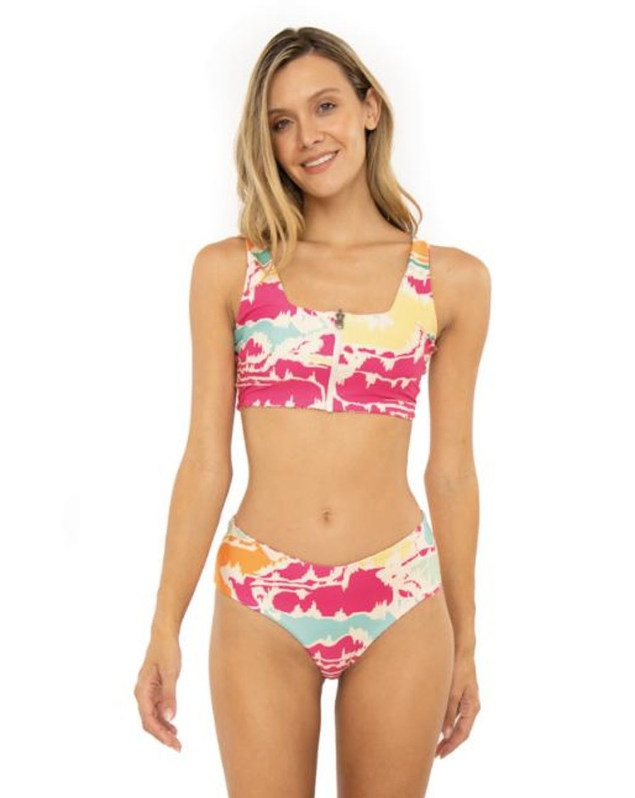 Women Smeralda Two Piece | Galileo Vinca Retro Bikini Bottom