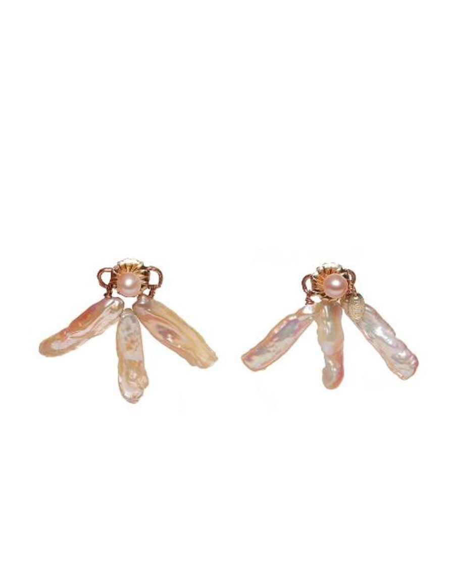 Women TARBAY Earrings | Estela Dangle Earrings (35Mm)-Pearl