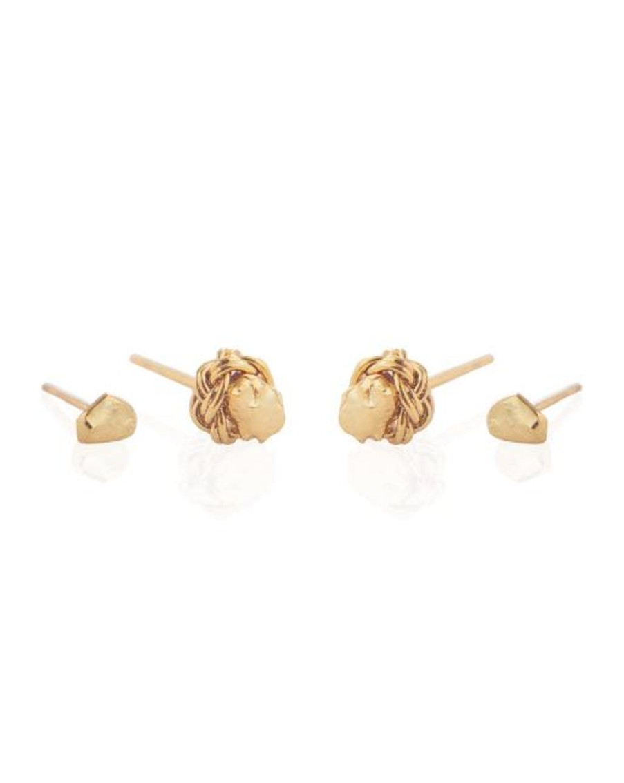 Women Liza Echeverry Earrings | Sand Studs Earrings