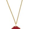 Women Daniela Salcedo Necklaces | Kiss Me Red Medium Chain