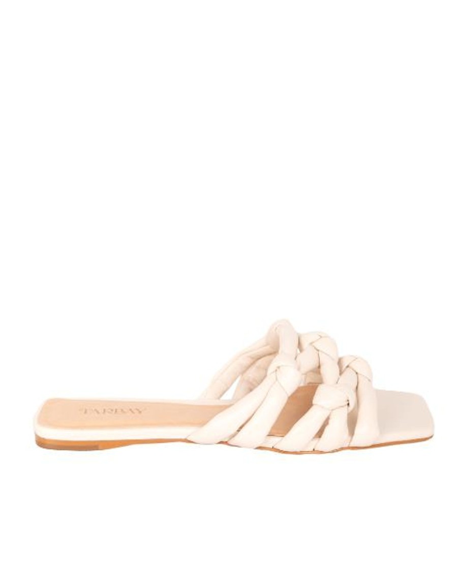 Women TARBAY | Emma Flat Sandals-Mascarpone