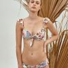 Women Aquamanile Two Piece | Bikini Top 46T Peony