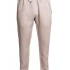 Men Crasqi | Sardinia Linen Pant-Beige