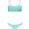 Women AL MARE Two Piece | Naty Bikini Set Green