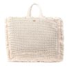 Women TARBAY Totes | Gossypium Tote Bag Beige & Gold