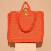 Women TARBAY Totes | Gossypium Tote Bag Orange & Gold